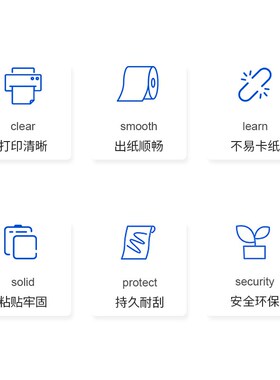 不干胶打印纸铜版纸合格证标签32x19 3025405060三排铜板条码贴纸