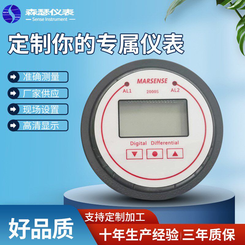 61少儿节数显压差表数显压差开关多功能2000S数显压差变送器定 制