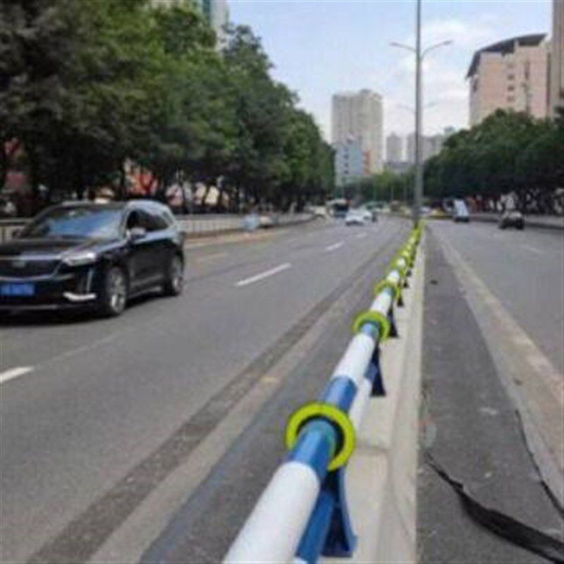 厂家直销环形轮廓标道路中间护栏杆夜间安全警示塑料轮廓反光标