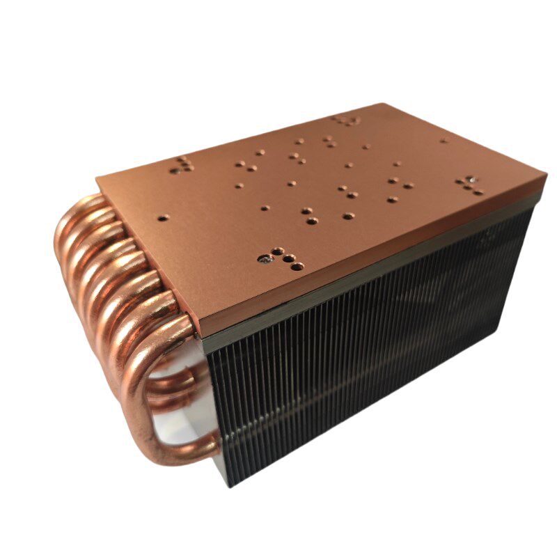 大功率铜散热器风冷led600w700w1500w灯珠diy半导体IGBT芯片激光