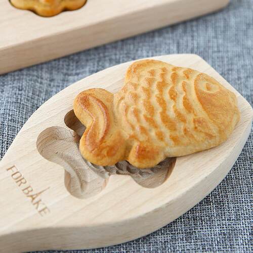 法焙客木质月饼模具绿豆糕紫薯南瓜饼模烘焙模具馒头花样面食家用