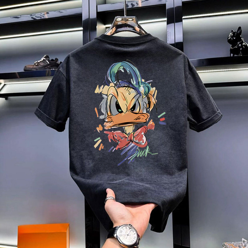 奥特莱斯~外贸尾货专柜折扣美式痞帅潮流新款纯棉夏季短袖t恤男装