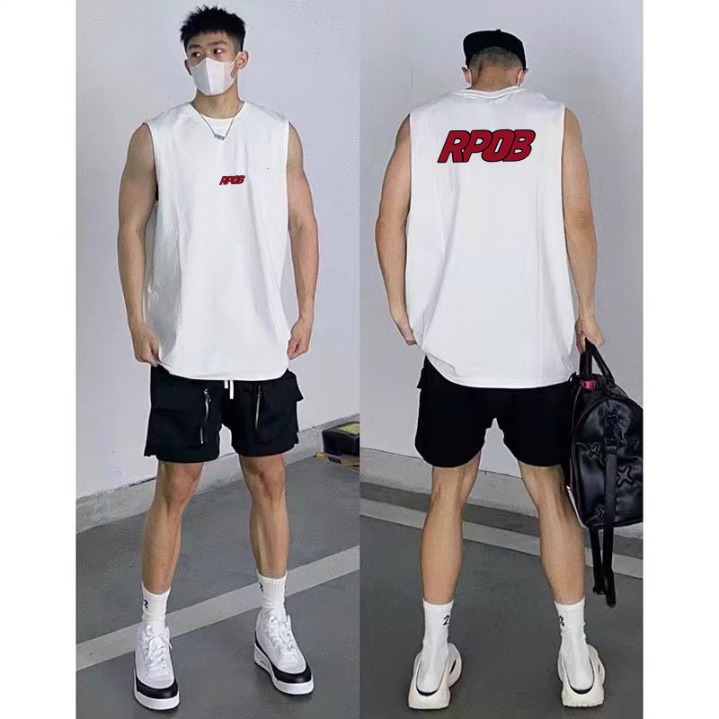 美式篮球运动背心男夏宽松透气速干跑步健身训练服飞人坎肩无袖潮