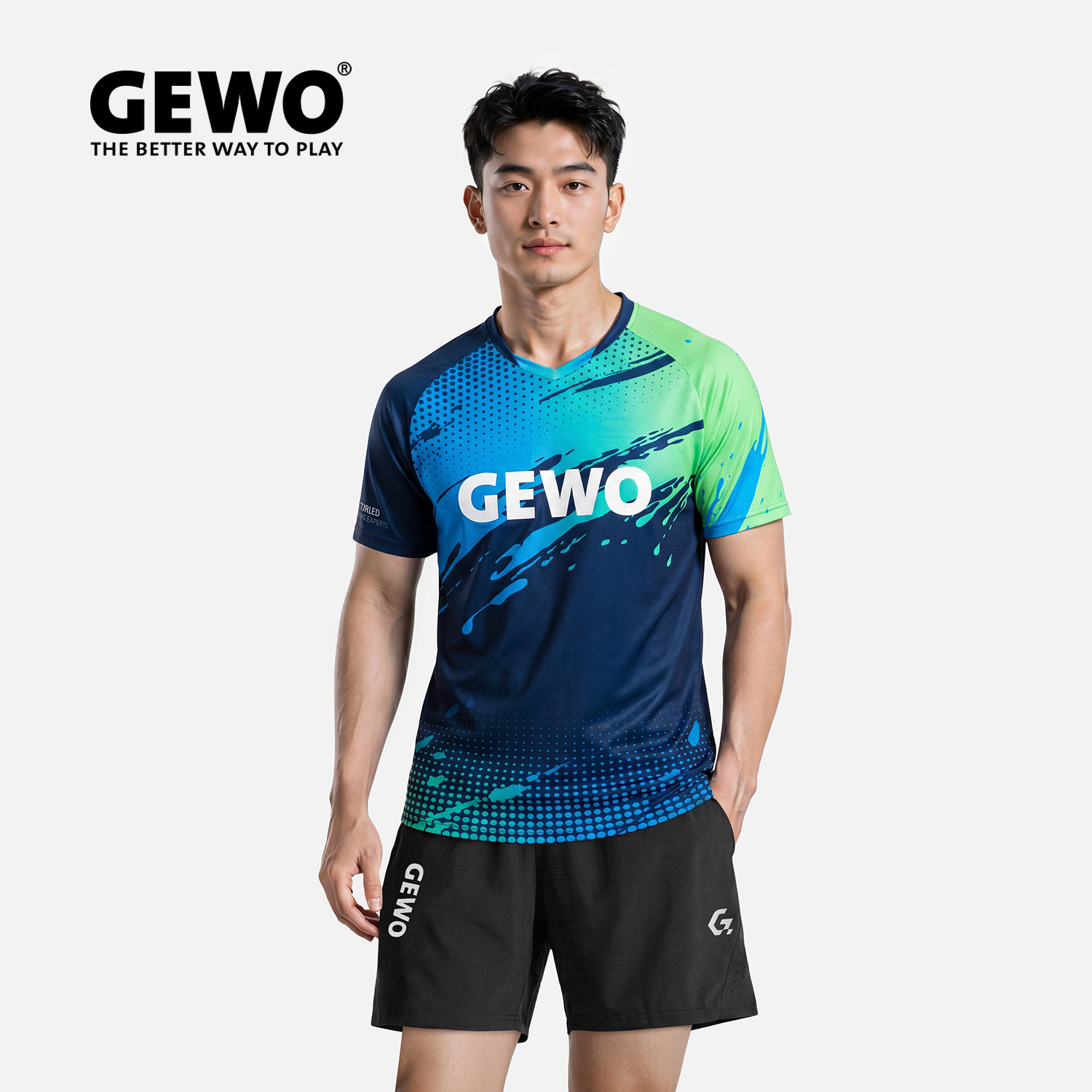 GEWO杰沃新款乒乓球服男女同款图片