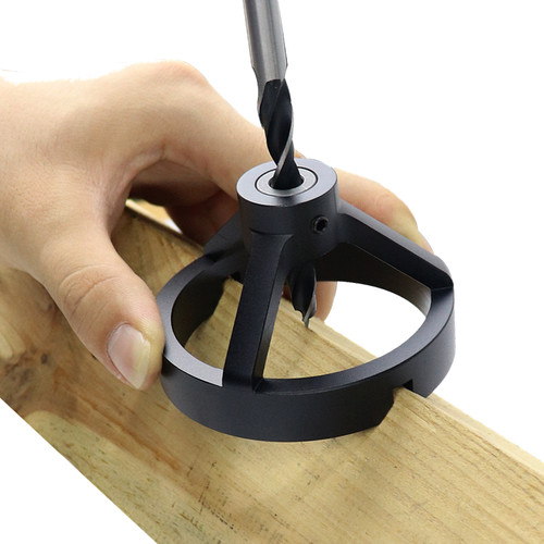 木工直孔打孔器圆木方料垂直钻孔器盲孔榉木木榫定位打孔工具