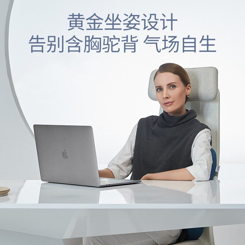 佳奥坐垫办公室久坐腰靠一体垫座椅靠垫椅垫护腰靠枕腰垫靠背座垫