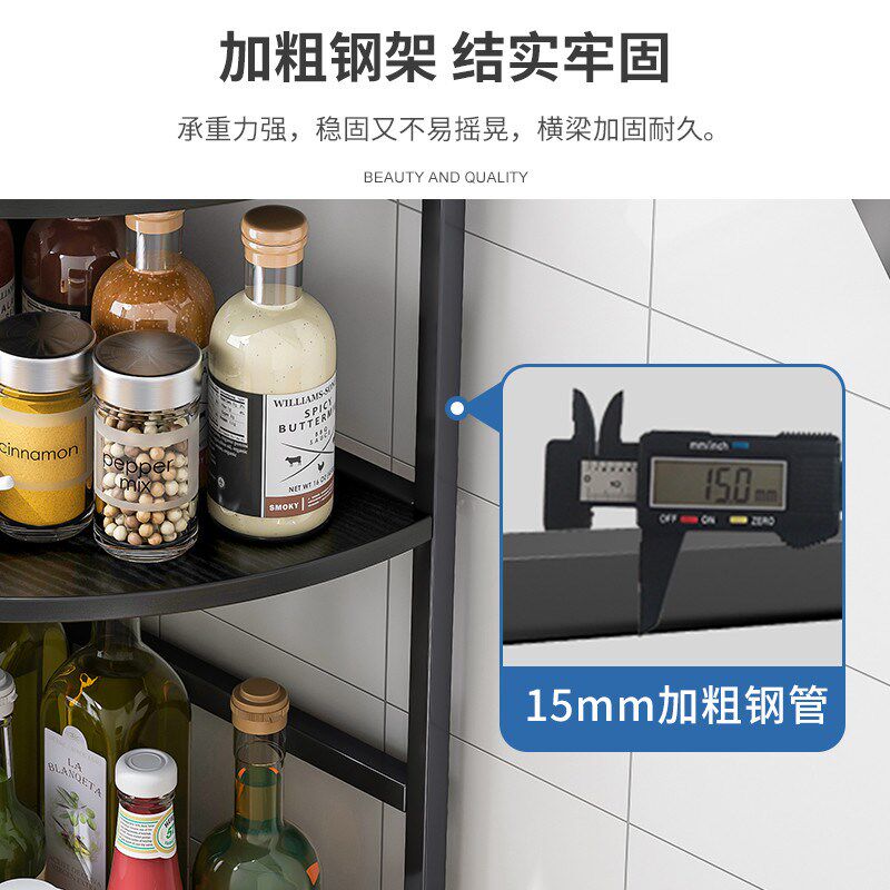办公桌置物架桌面收纳简易工位书桌上转角小书架办公室靠墙三角柜