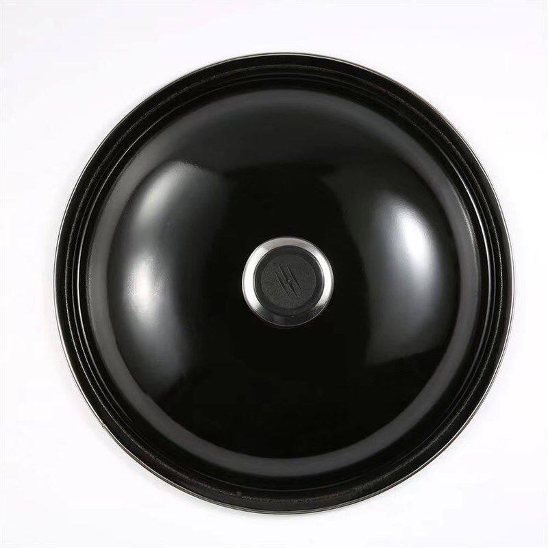 32cm炒锅盖32公分搪瓷通用圆形32寸锅盖34cm36cm铁锅锅盖家用老式 - 实物图
