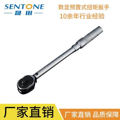 可调式扭力扳手TG100预置式扭矩扳手数显 扭矩力矩扳手5-60nm定做
