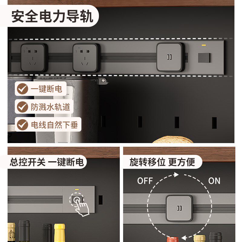 中式餐边柜酒柜一体靠墙置物柜实木边客厅胡桃色储物柜厨房碗柜子