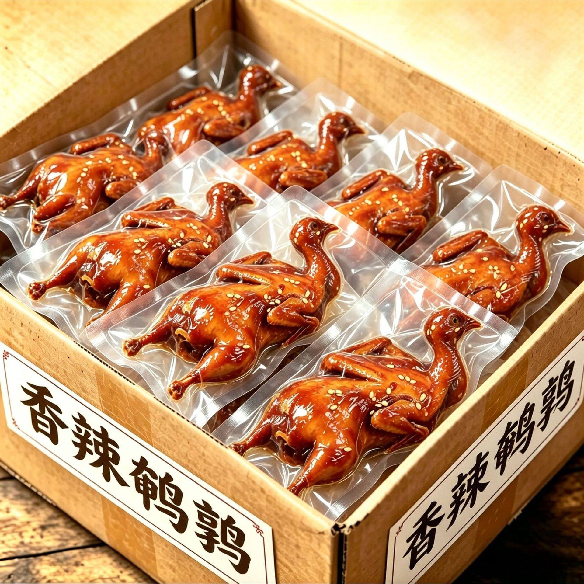五香酱鹌鹑肉大号鹌鹑卤味熟食零食真空包装山东特产下酒菜即食