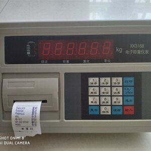 地磅称重仪表显示器1信3168衡天9800-A6昌-200吨模拟高亮显示屏