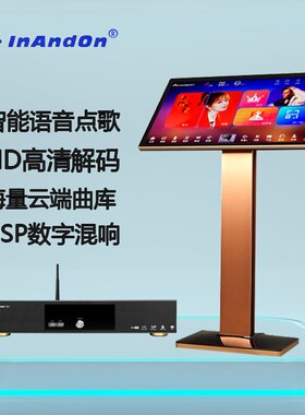 【24年新款王InAndOn音】高端点歌机主机触摸屏分体机