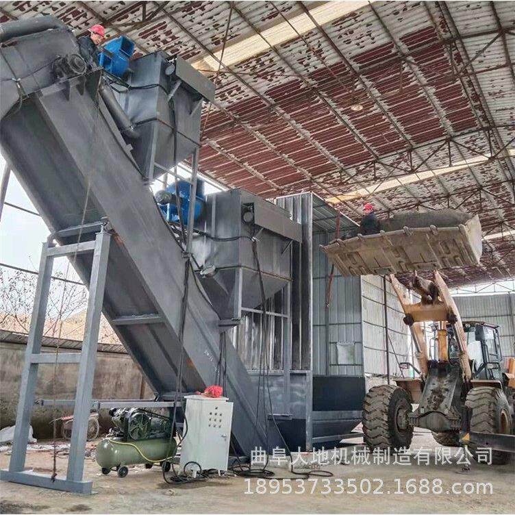 铁路集装箱移动拆箱机 负压灰库气力吸灰机 石灰石粉装卸车机