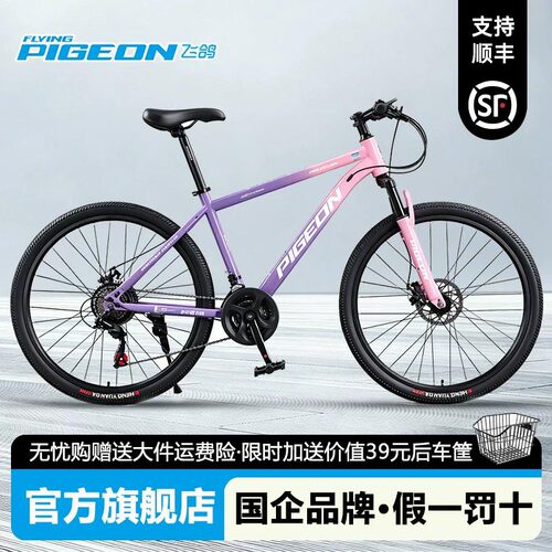 飞鸽官方授权自行车送十件套礼包