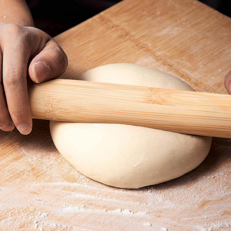 擀面棍实竹大小号压面棍家用水饺皮赶杆面棍檊面棒烘焙工具
