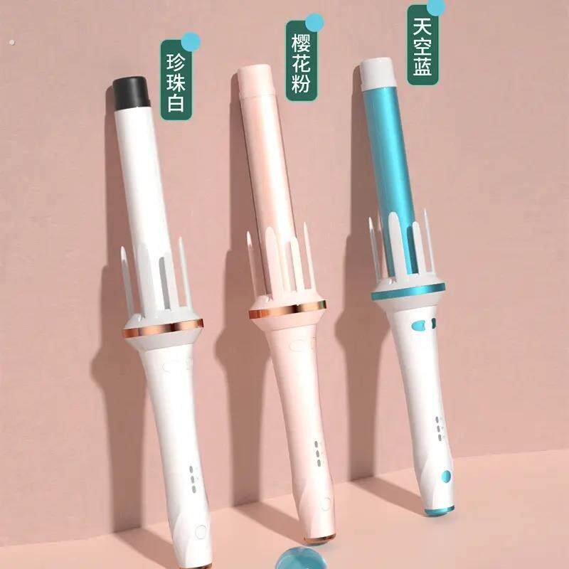 雅美奇源头工厂全自动卷发棒电动旋转烫发棒女波浪干湿两用可外贸
