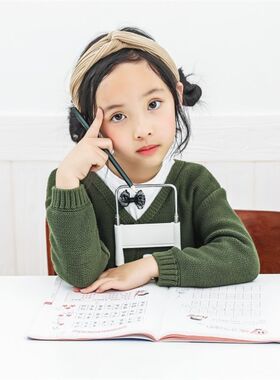 美倍儿坐写标准仪视力保护器矫防近视防近视看姿预正器写字姿势架