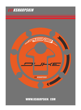 适用于K改  DUKE790MT装油箱盖贴 彩色油箱贴 油箱防滑贴 贴花