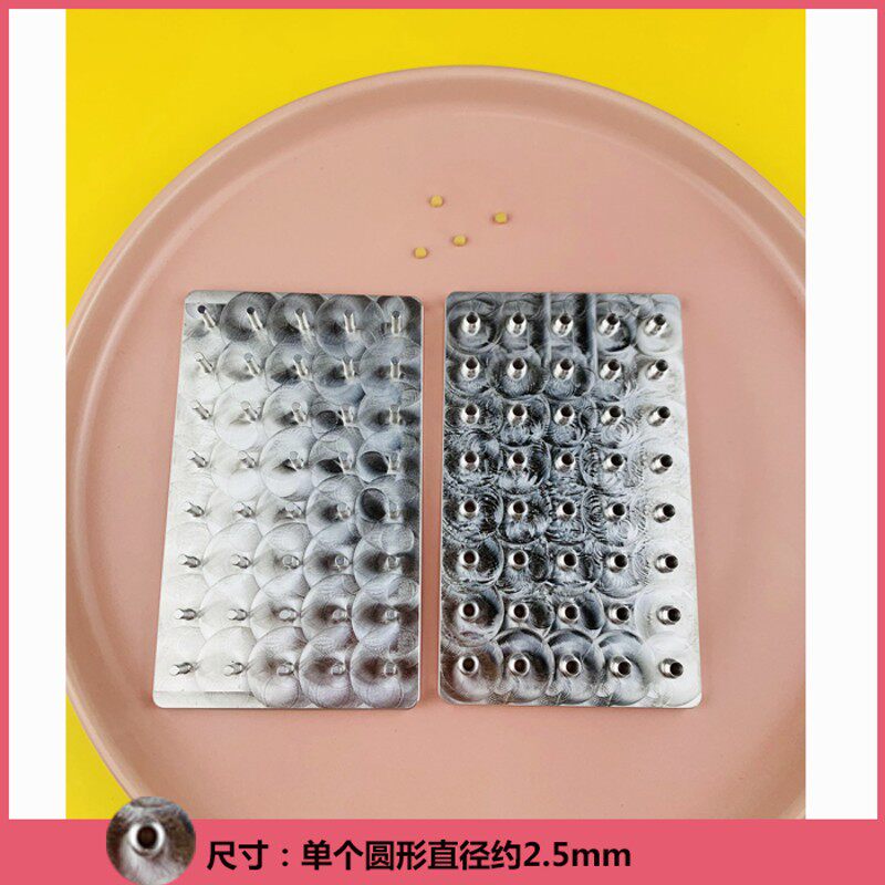 卡通形眼睛情具烘焙五官表模模动物做包子馒头圆包卡通效率眼模具