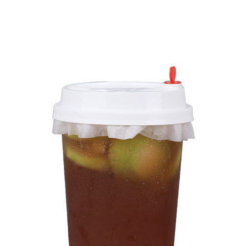 奶茶防漏纸咖啡饮料饮品杯封口膜11/12/13cm奶茶店用打包外卖纸膜