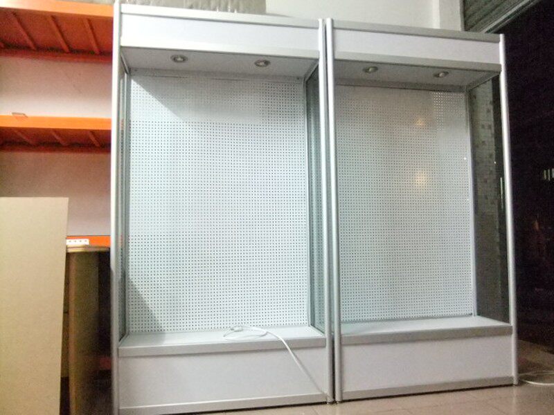 冲孔板展示柜/槽板展示柜/手机配件展柜/饰品展示柜/样品展示柜