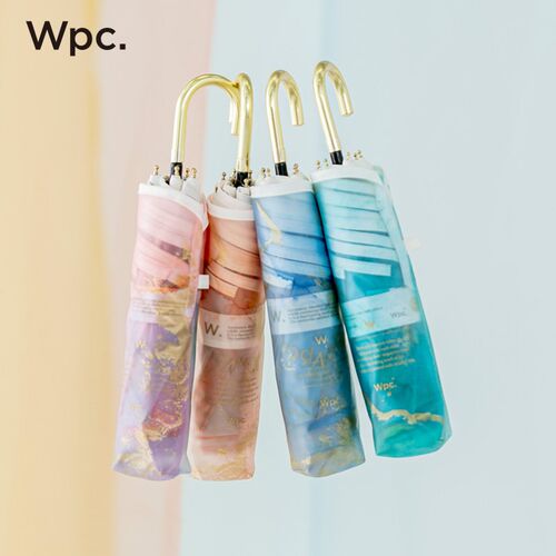 WPC长柄雨伞女生高颜值梵高油画透明 三折便携聚乙烯防雨具