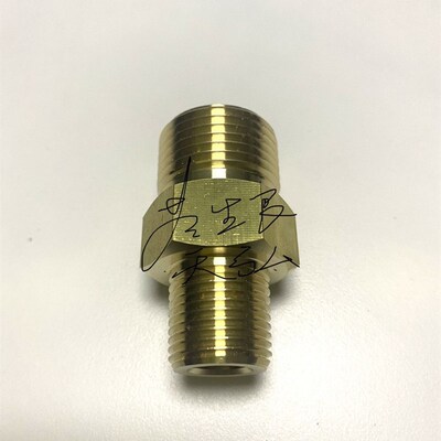 定制 杜瓦瓶接头 外5/8转npt3/8接头 波纹管接头 液氮氧充气连接