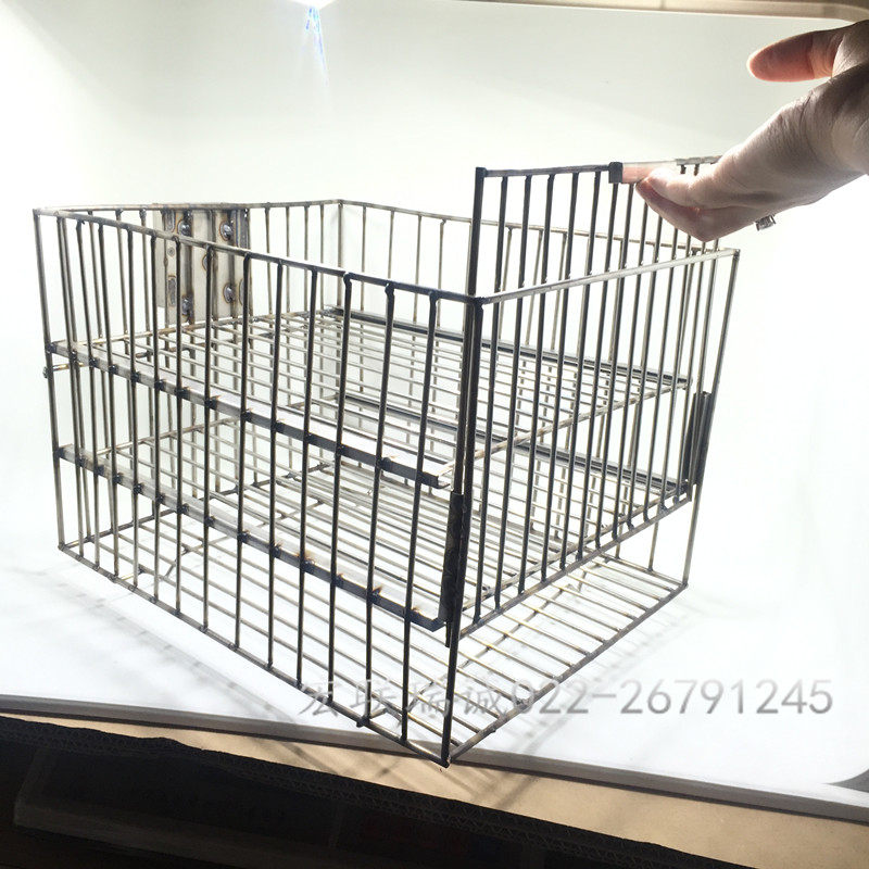 商用美式高压炸鸡炉分层式可拆卸炸蓝 压力炸锅三层炸鸡篮 炸鸡块