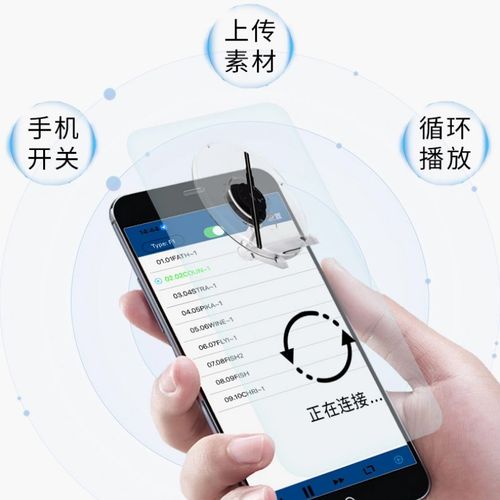 小型桌面款3d全息风扇投影摆件3d立体全息投影悬浮立体led旋转灯