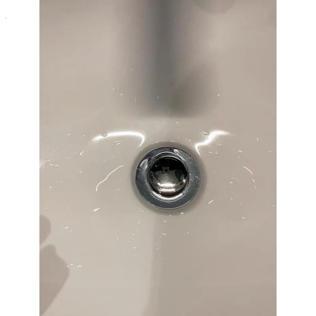 洗脸盆下水器按面盆弹跳芯子压式过滤网洗手池漏水塞子翻盖版通用