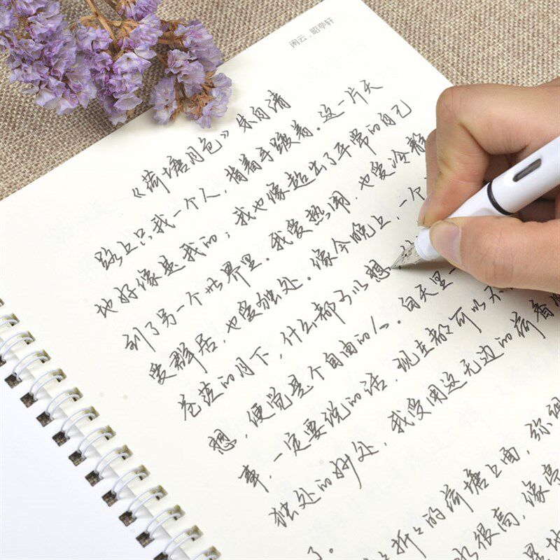 清泓手练字帖 练字楷行书钢笔硬笔书法写字本临摹写字男女生字体