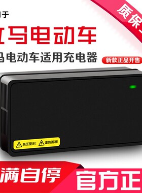 适用立马原装电动车电瓶车V电器36V48V6电充72V12AH20AH立马充0器