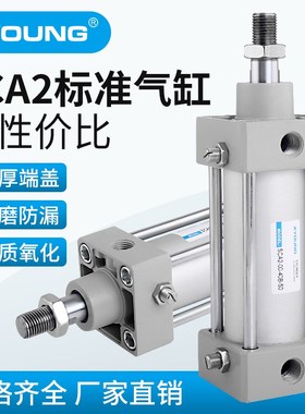 SCA2-00-4021标00准气缸SCA2-00-40B75带磁标准气缸SCAB-00-40B50