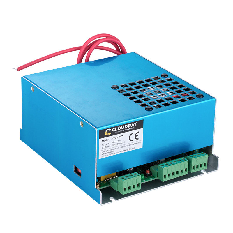 CO2激光电源宏源40W 60W 80W 100W 150W激光切割机雕刻刻章机配件