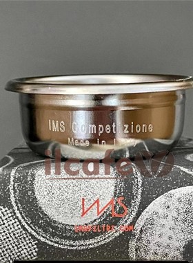 意 利IMS B70大H双6.5M半自动咖啡机把手精细582份粉碗滤网18-20g