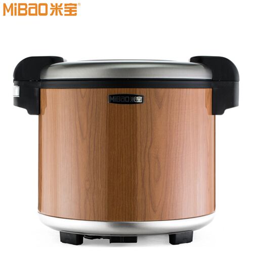 保温饭桶大容量20L米饭保温桶大容量快餐木纹保温锅