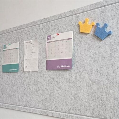 定制毛毡墙贴幼儿园彩色毛毡板软木板作品留言板背示展照片墙景板