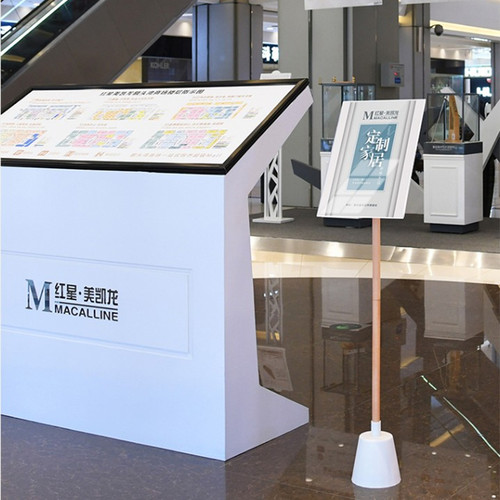 落地海报支架kt板广告牌展示牌亚克水展架创意木质广告力牌立牌