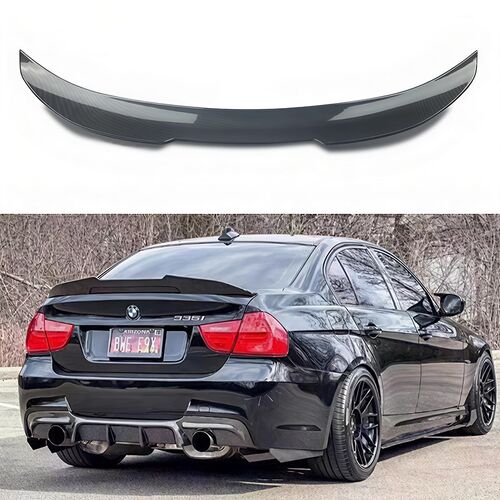 适用05-19款BMW3系尾翼E90 F30专用改装PSM款尾翼免打孔装饰顶翼