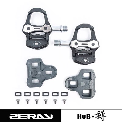 新款卓锐踏ZERAY 车路自行公脚 自锁ZP-115碳纤维锁踏兼LOOK keo