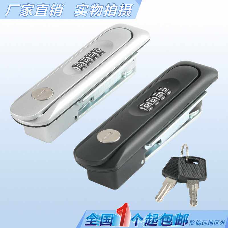 MS819密码锁新能源充电桩专用锁铁皮柜锁电箱电柜门锁平面锁MS889 - 实物图
