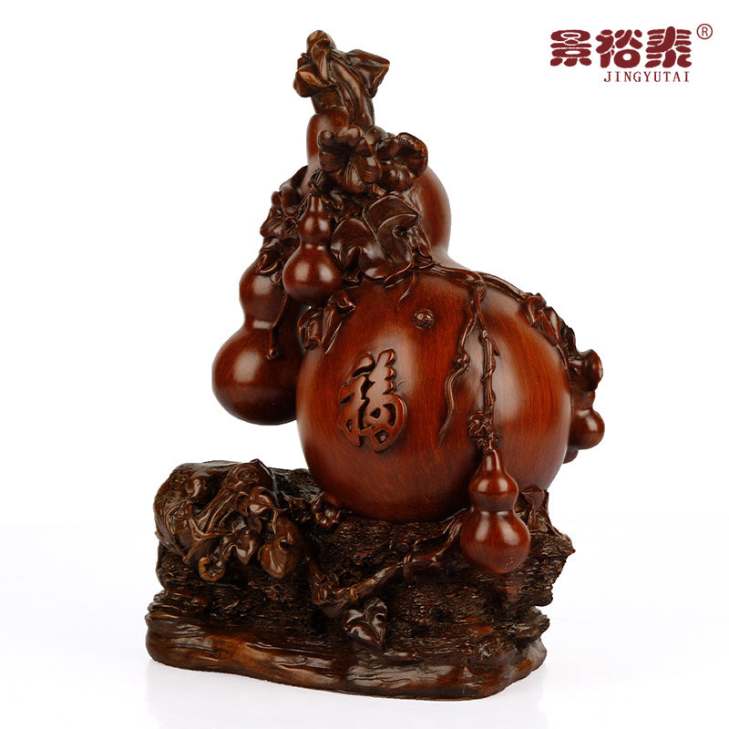 景裕泰招财葫芦摆件工艺品摆设客厅酒柜家居装饰品 乔迁新居礼品