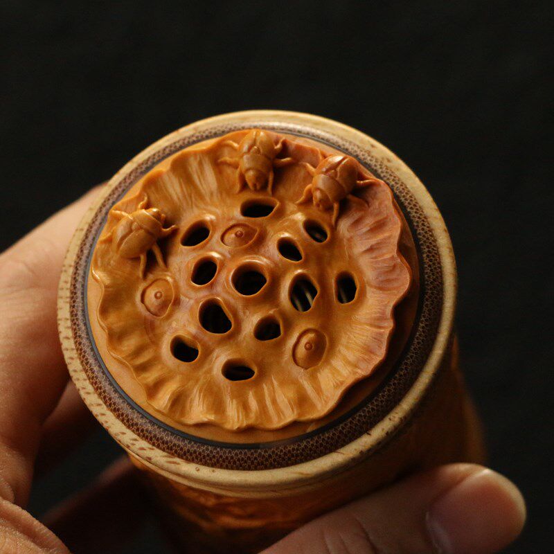 河北保定套膜老葫芦东阳名家张念超本工精工制作蝈蝈罐虫具文玩