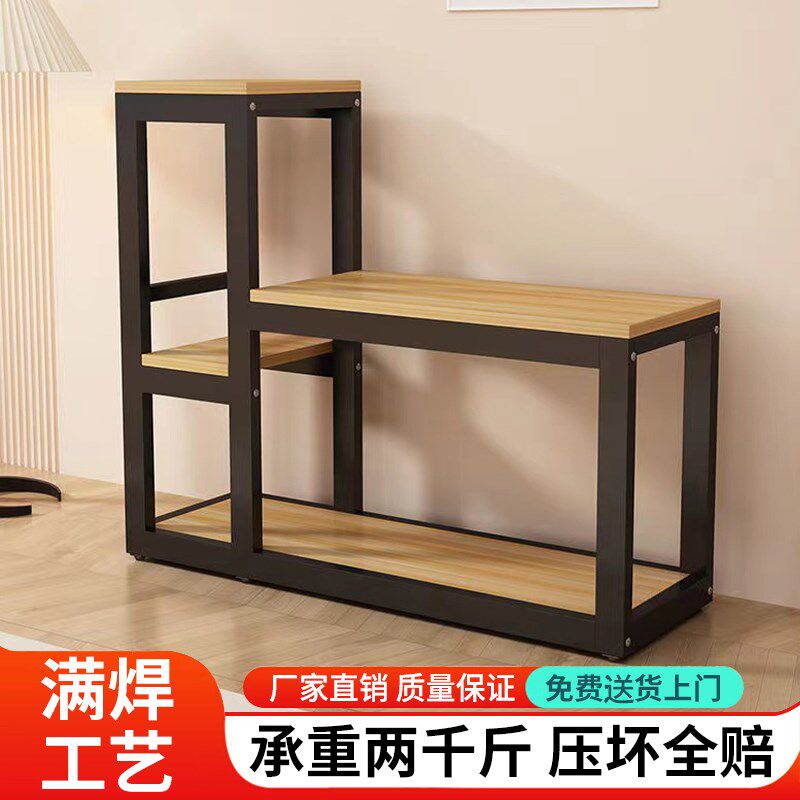 鱼缸架子加厚承重两层放鱼缸架子组合鱼缸底座多层烤漆不生锈图片