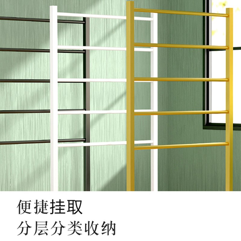 布料展示架落地围巾架子面料丝巾裤子花店包装纸挂衣服店收纳架子