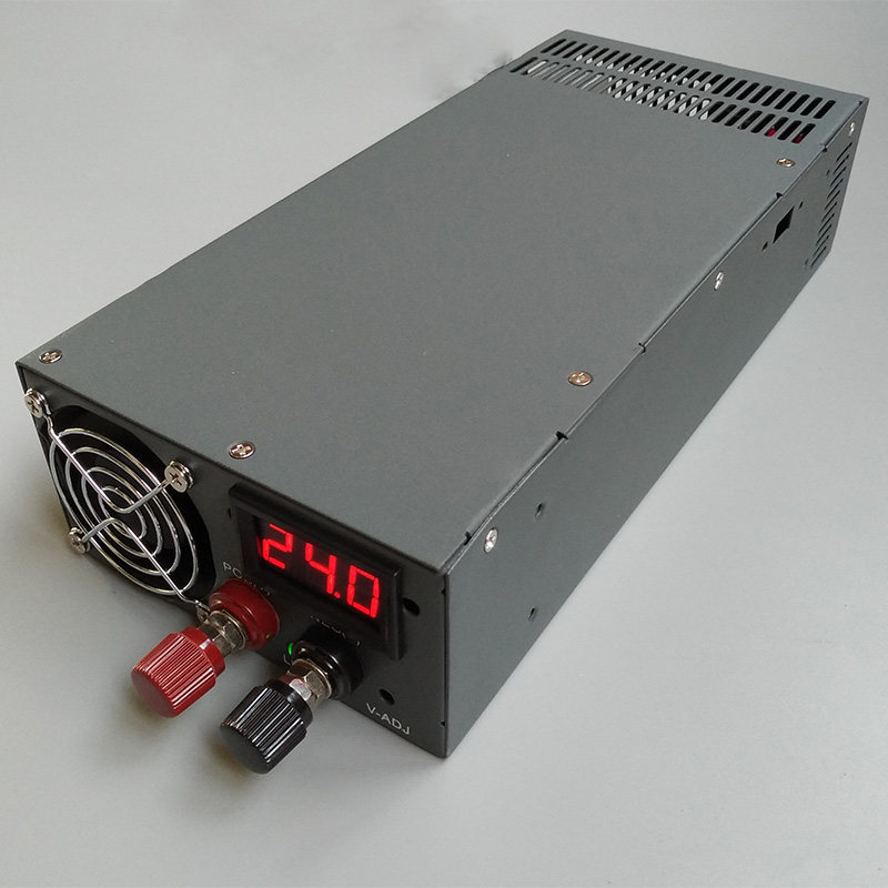 明伟数显大功率开关电源S-1200-24V50A 12V100A 36V 48V 60V 110V