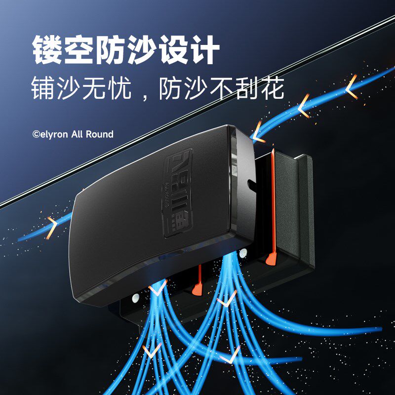 八只小鱼鱼缸清洗神器新款双面强磁力刷玻璃清理清洁除藻工具长柄