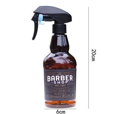 鹰堡barber发型师复古美发喷水壶理发店专用油头喷雾超细雾补水瓶