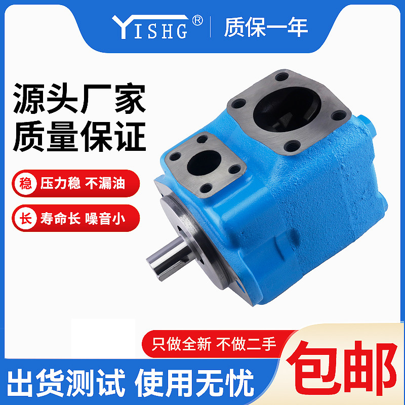 弋盛机械V系列45V-66A-1A1B1C1D-22R高压电动铸铁液压单联叶片泵